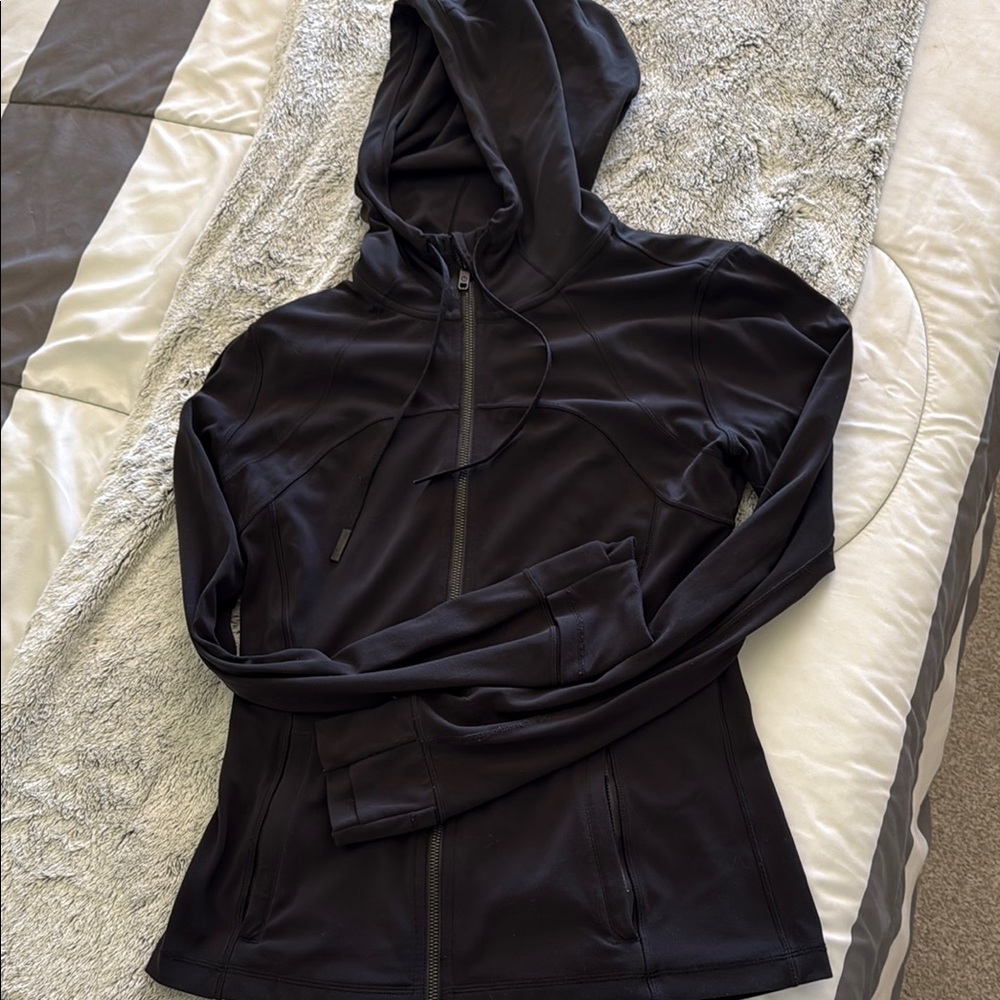 Lululemon Black Zip-Up Hoodie